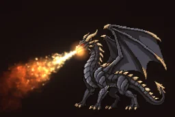 Dragon Fire Breath particle effect