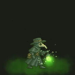 Efecto de partículas de Miasma