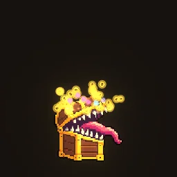 Treasure Burst particle effect