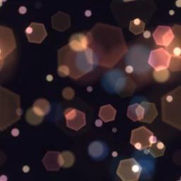 Efeito de partículas Fundo de Bokeh sem Emendas