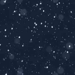Efeito de partículas Neve contínua
