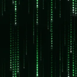 Efeito de partículas Chuva de Matrix contínua