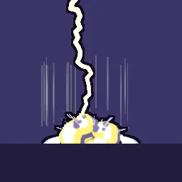 Anime Lightning Strike, free game effect