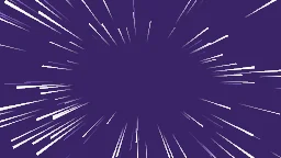 Efeito de partículas Linhas de Zoom de Anime