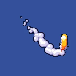 Cartoon Smoke Trail, free game effect