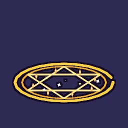 Cel-Shaded Magic Circle, free game effect
