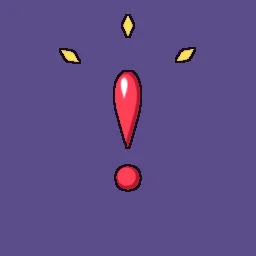 Surprise Exclamation Emote, free game effect