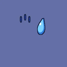 Anime Sweat Drop Emote, free game effect