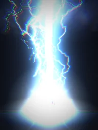 Thunder God Strike particle effect