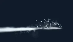 Speedboat Wake particle effect