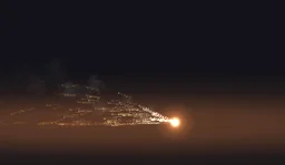 Rail Brake Sparks particle effect