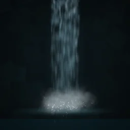 Waterfall Mist particle effect