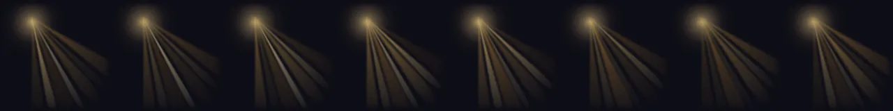 Raios de Luz em 8 momentos, de 0 s a 3.5 s