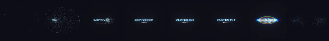 Revelação de Logo de Jogo em 8 momentos, de 0 s a 3.94 s