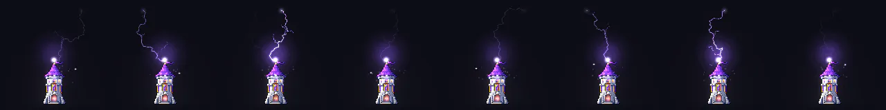 Arcane Beacon: Free Sprite Effect, GIF and Spritesheet | ParticleFX Studio