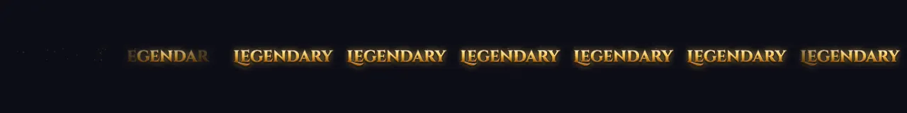Legendary Fantasy Title at 8 moments, from 0 s to 2.63 s