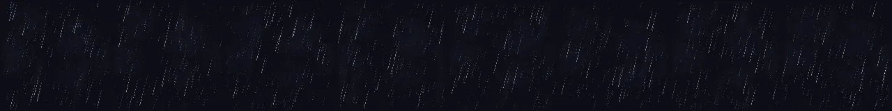 Chuva contínua em 8 momentos, de 0 s a 1.75 s