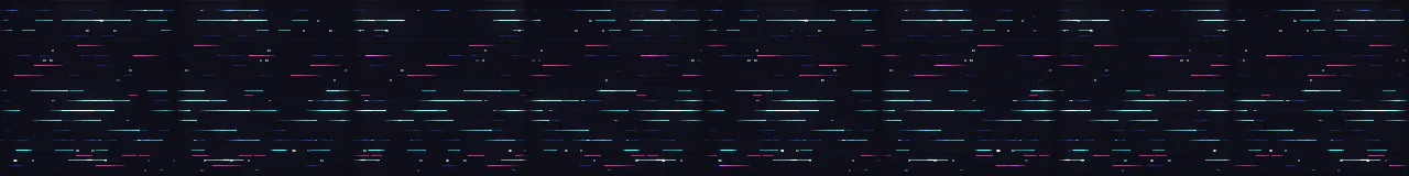 Fluxo de Dados Cyber em Loop em 8 momentos, de 0 s a 1.75 s